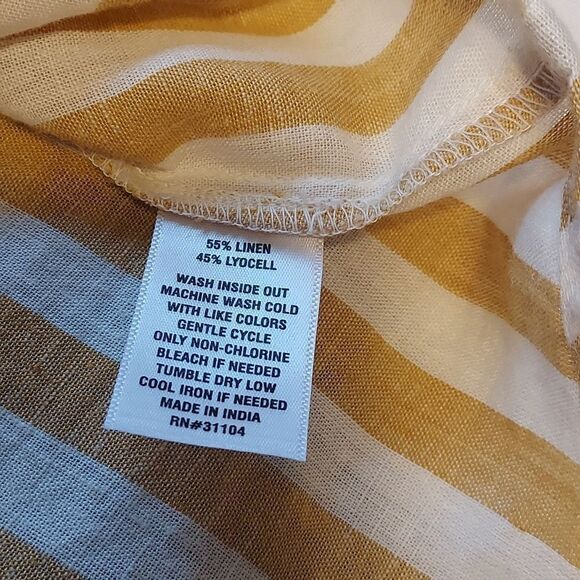 Wonderly Linen Dolman Top Sleeveless - Picture 7 of 7